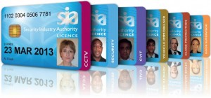 SIA licences