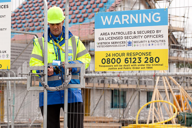 construction site security