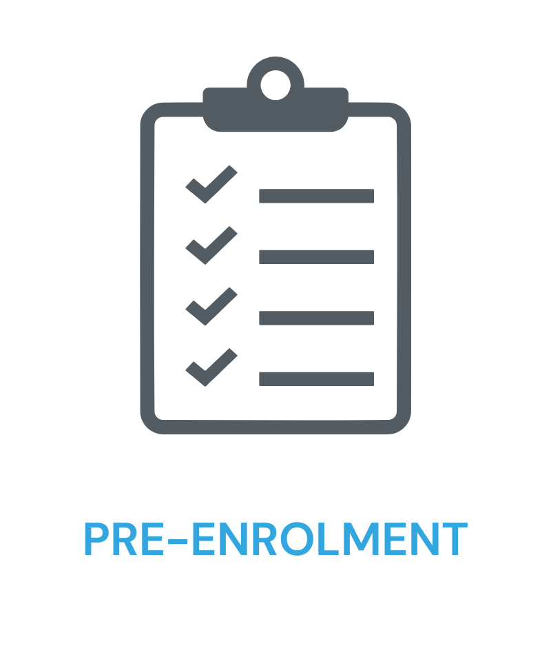 pre enrolment