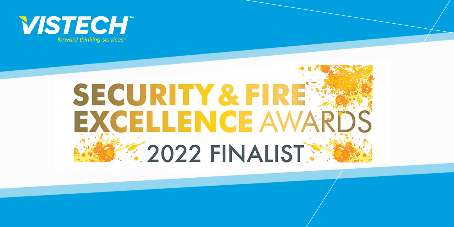 Vistech Training, Finalists at the Security and Fire Excellence Awards 2022